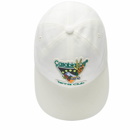 Casablanca Men's Tennis Club Icon Cap in White