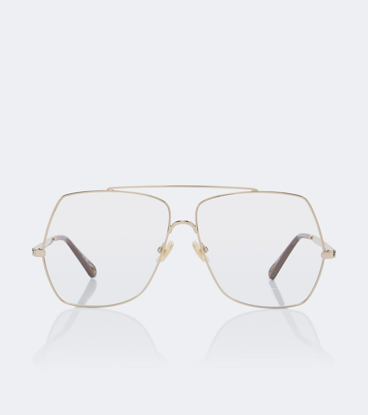 Chloé Aly navigator glasses