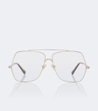 Chloé Aly navigator glasses