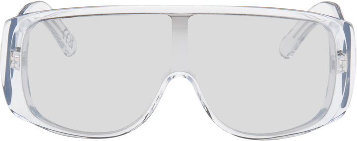 Photo: MM6 Maison Margiela Transparent Mask Sunglasses