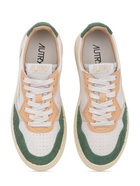 AUTRY - Staple 01 Cotton & Canvas Sneakers