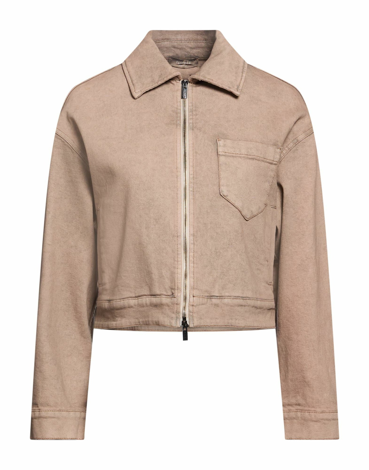 Peserico Womens Denim outerwear Sand