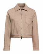 Peserico Womens Denim outerwear Sand