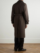 Stòffa - Wool-Canvas Coat - Brown