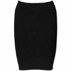 Hunza G Women's Mini Skirt in Black