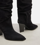 Jimmy Choo Hart 85 suede knee-high boots