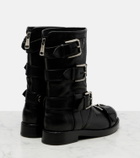 Dolce&Gabbana Leather biker boots
