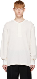 ZEGNA Off-White Boxy Henley