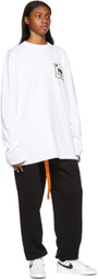 Heron Preston Orange & Gold Tape Belt