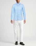 Fedeli Mens Shirt Light in Blue