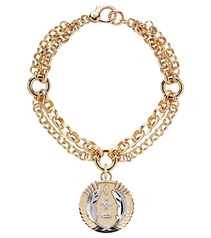 Photo: FoundRae Vivacity 18kt gold bracelet with diamonds