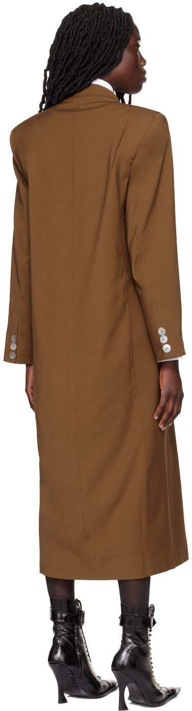 Luar Brown Belt Coat