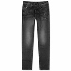AMIRI Men's Stack Jeans in Aged Black