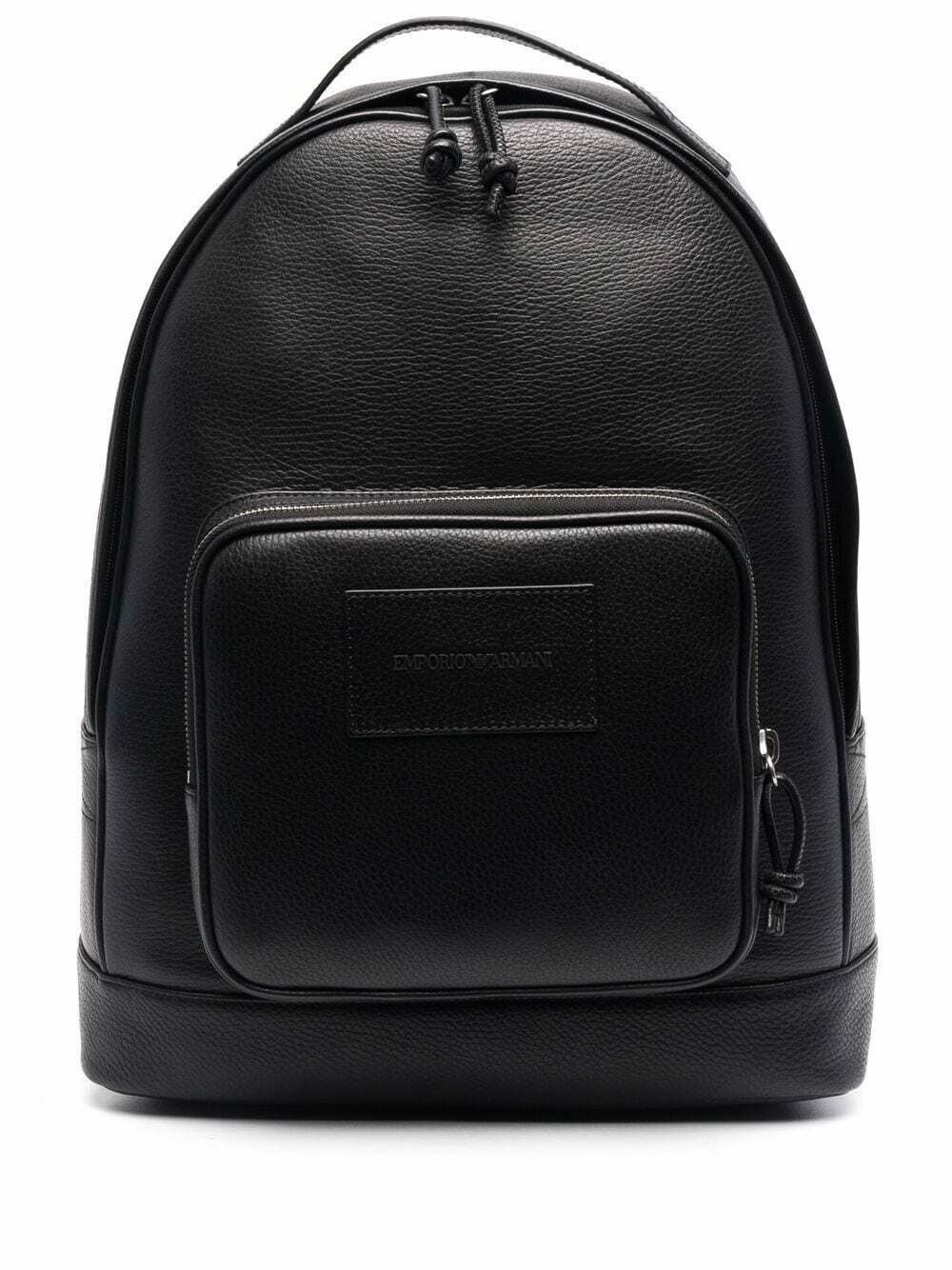 Photo: EMPORIO ARMANI - Leather Backpack