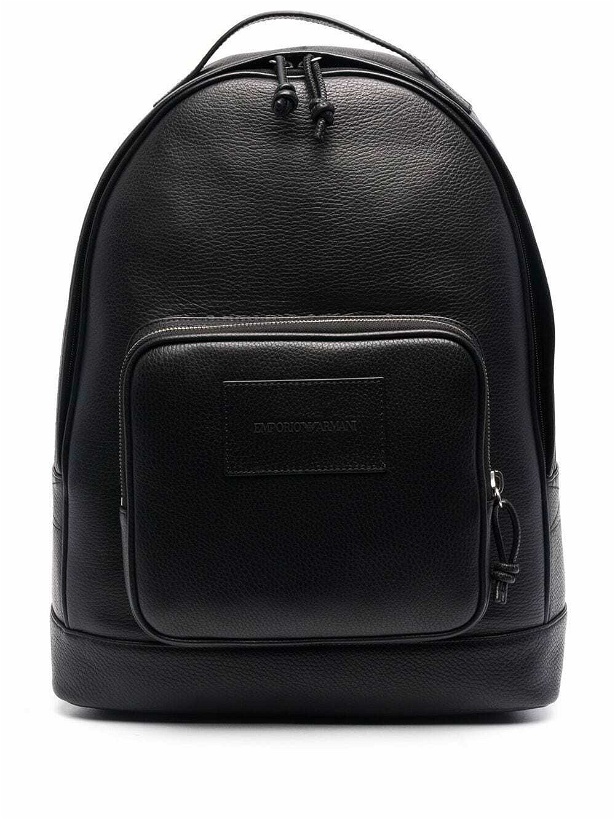 Photo: EMPORIO ARMANI - Leather Backpack