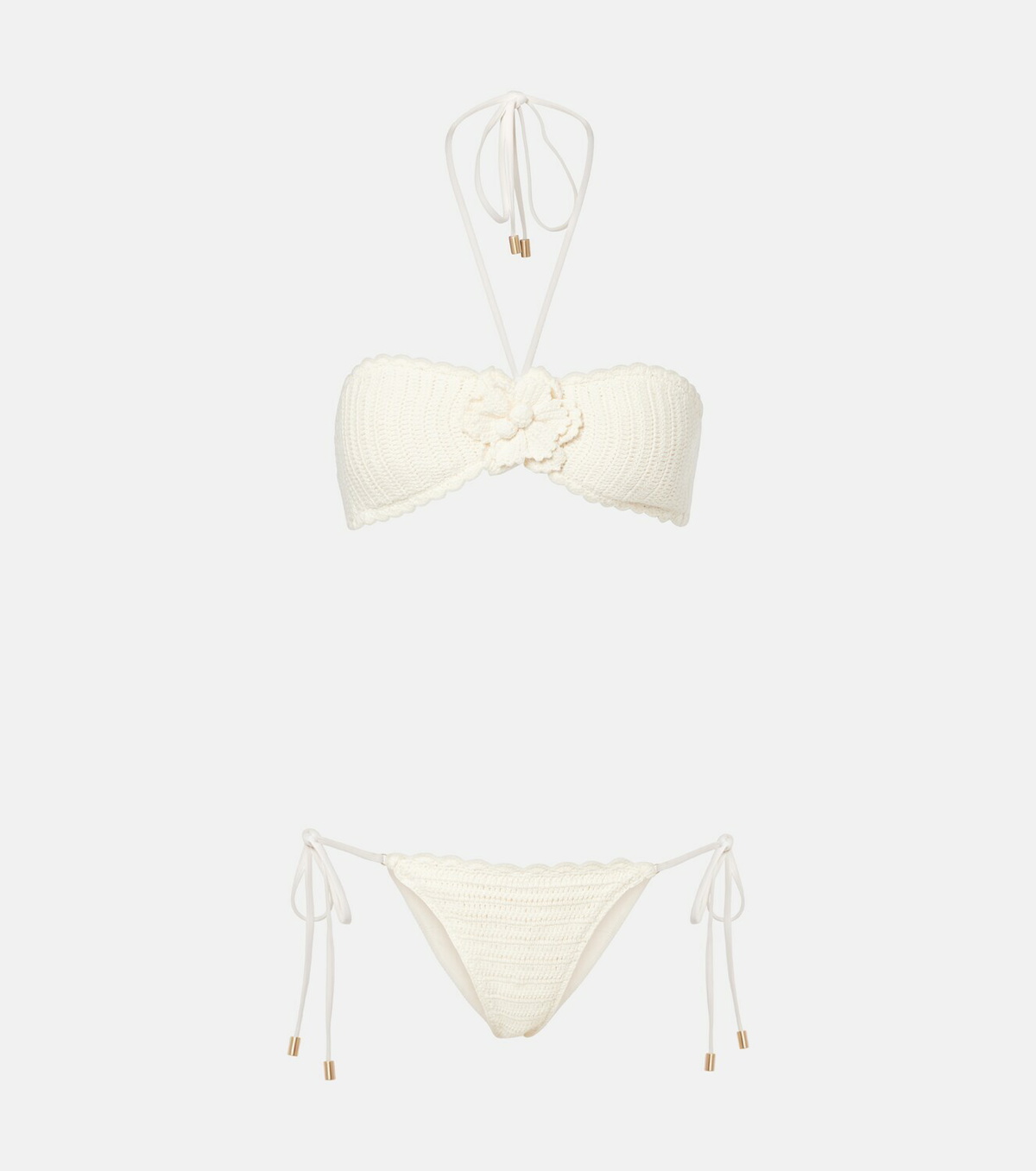 Zimmermann Awaken crochet cotton bikini