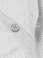 Peter Millar - Cane Striped Wool Cardigan - Gray