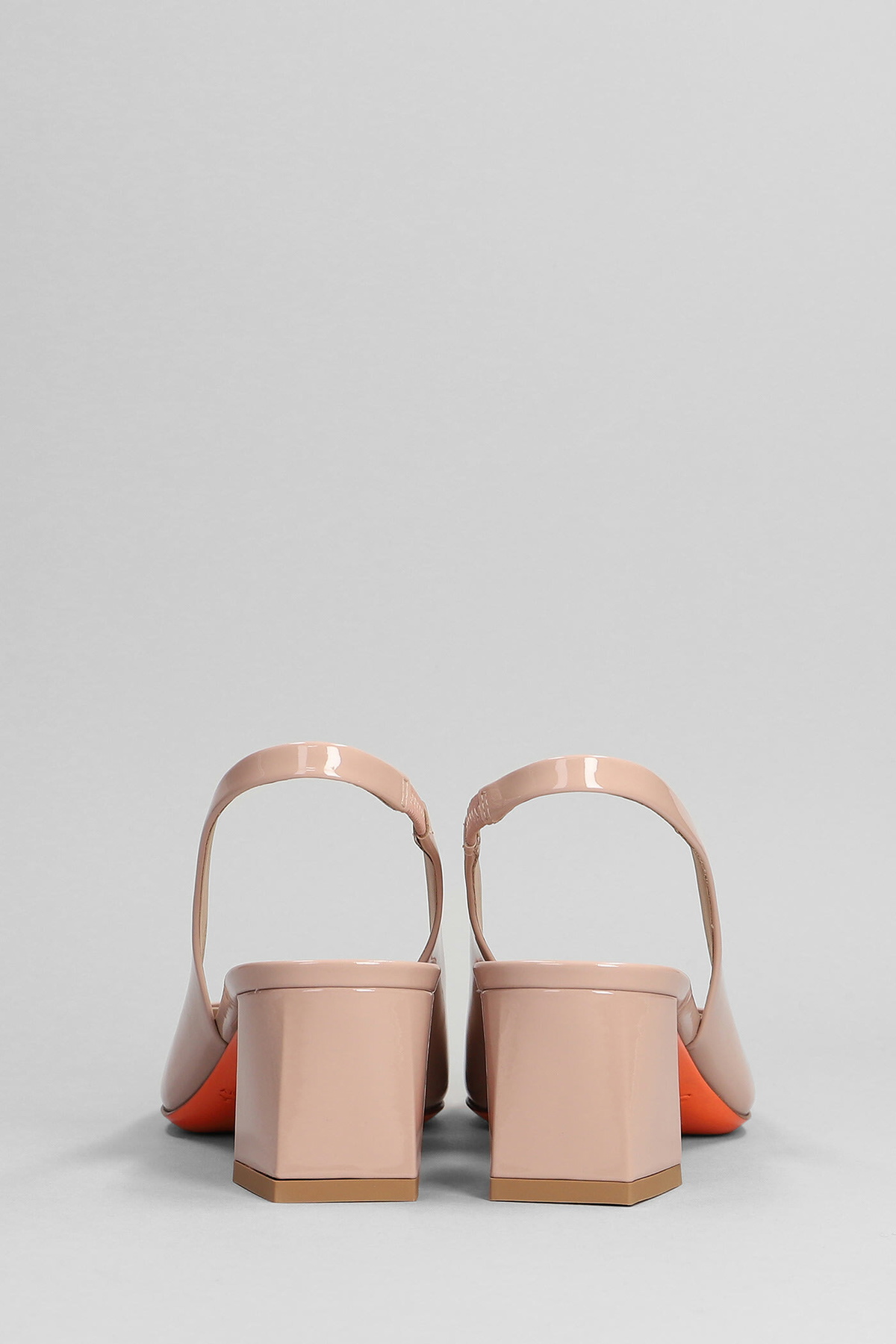 Santoni Medium Heel Slingbacks