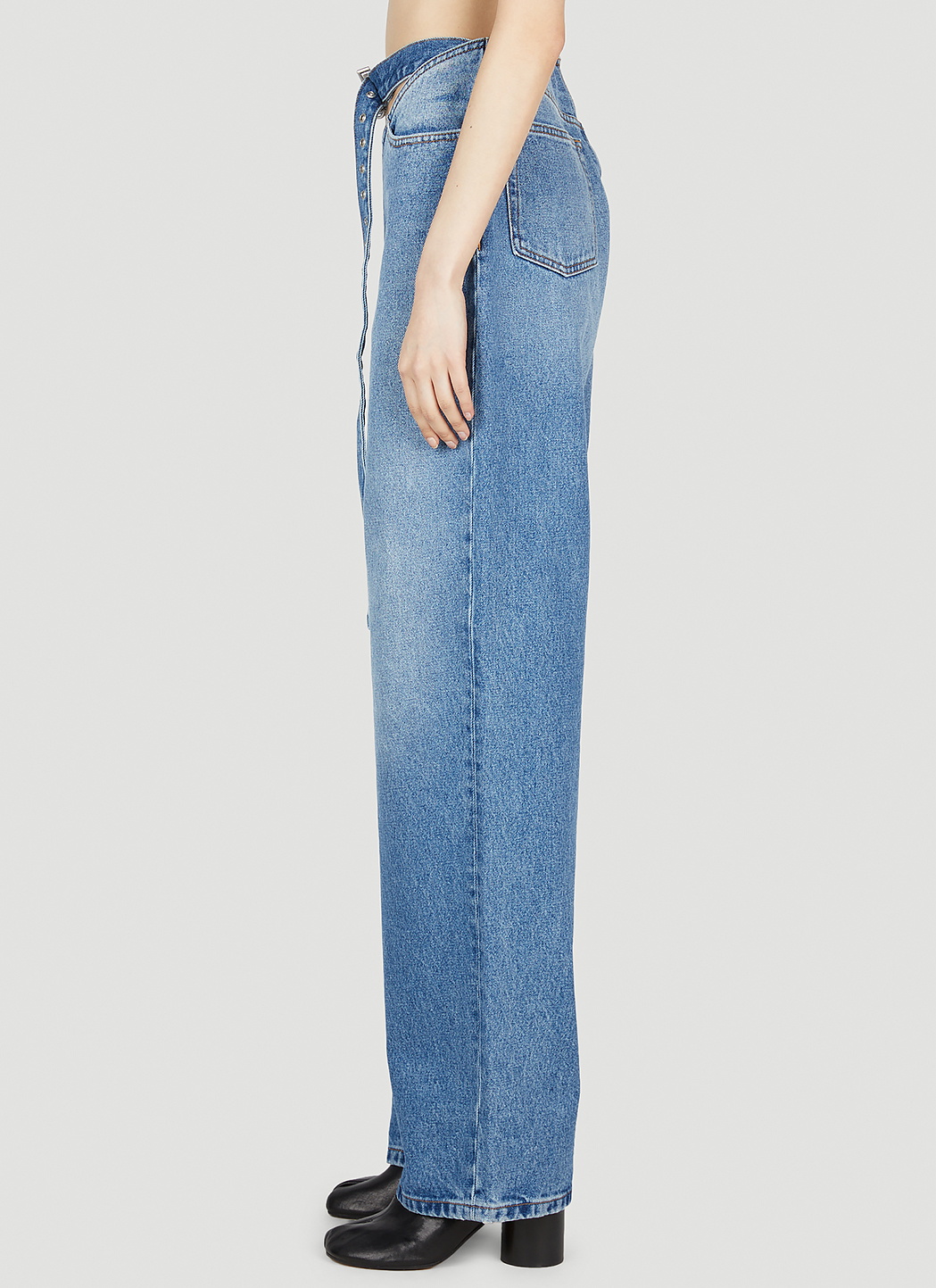Y/Project Belt Arc Jeans