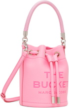 Marc Jacobs Pink 'The Leather Mini Bucket' Bag