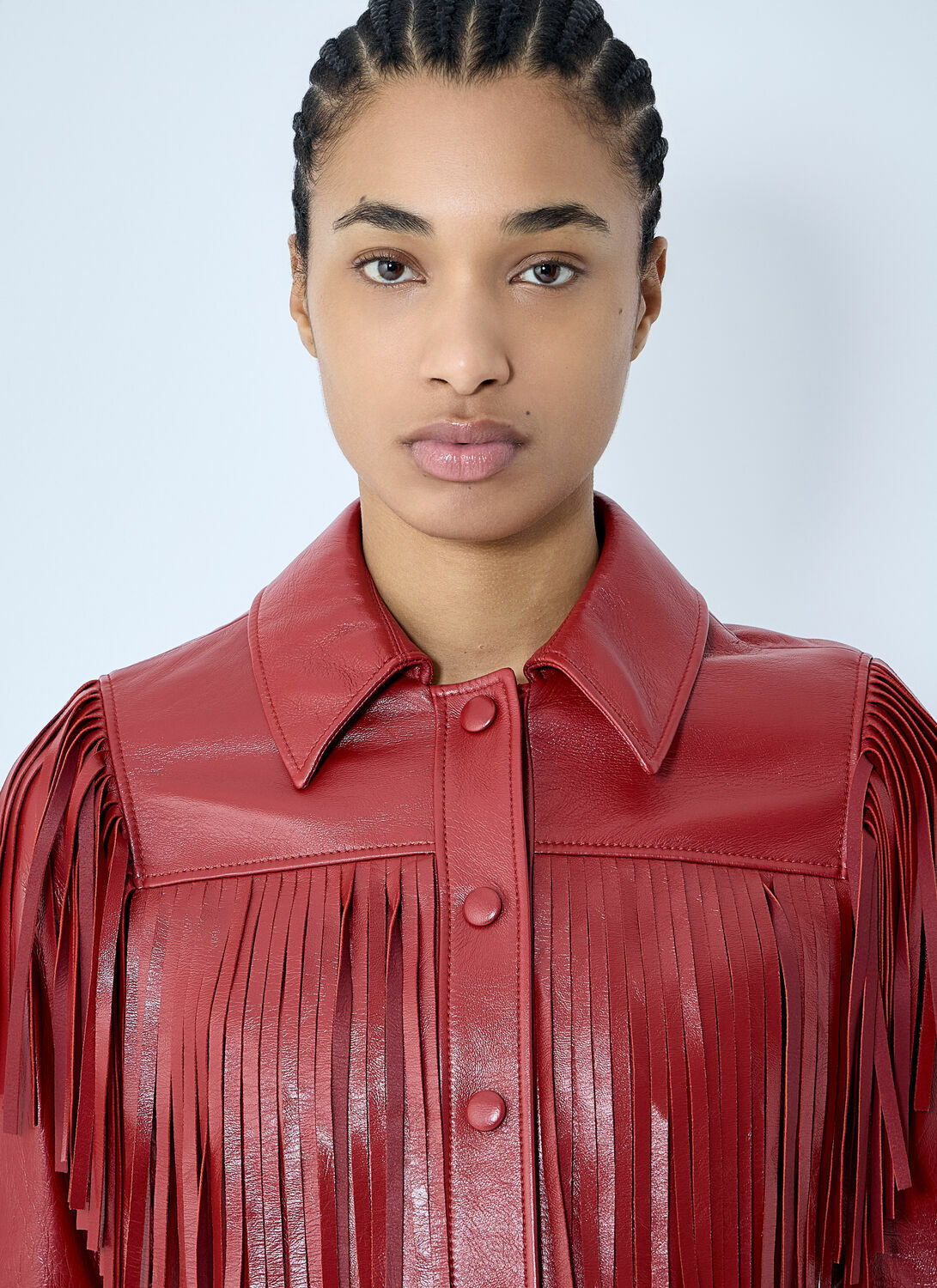 Chloé Fringed Leather Jacket