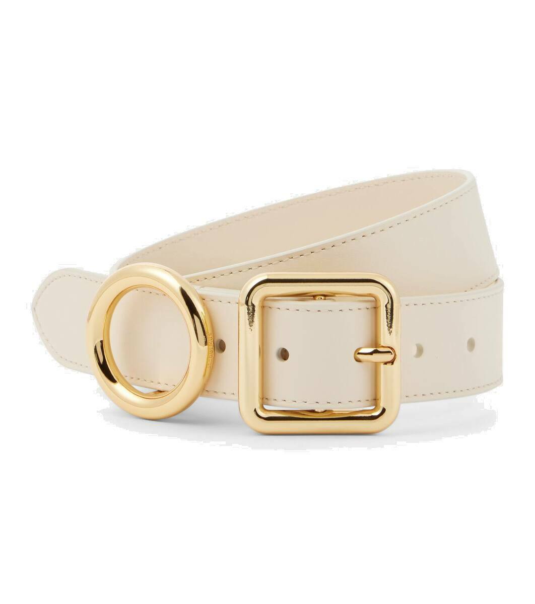 Jacquemus La Grande Ceinture Bambin レザーベルト Jacquemus La Ceinture Bambino Leather Belt | Yellow | FARFETCH