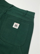 BODE - Knolly Brook Straight-Leg Cotton-Twill Trousers - Green