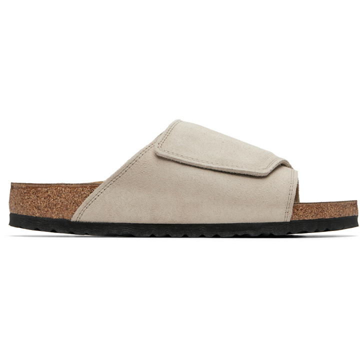 Photo: Birkenstock Off-White Regular Solana Sandals