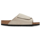 Birkenstock Off-White Regular Solana Sandals
