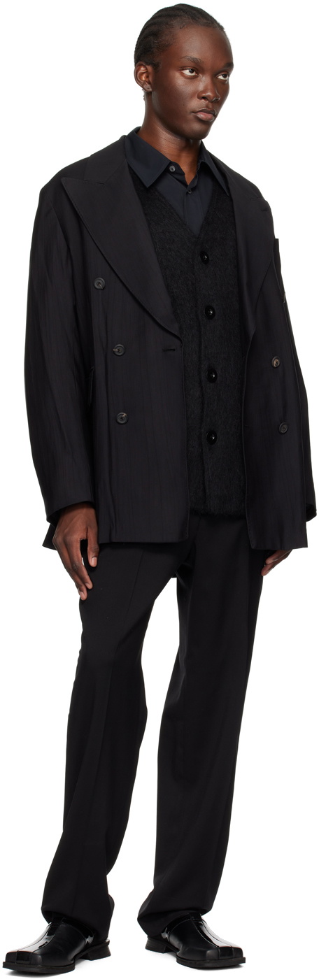 OUR LEGACY Black Sharp DB Blazer Our Legacy