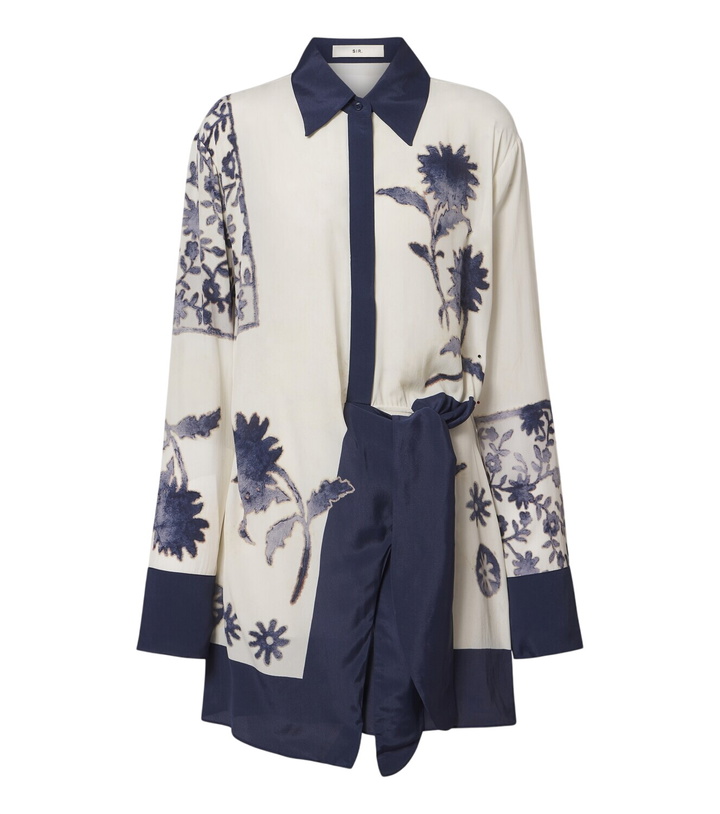 Photo: SIR Phillipa printed shirt dress