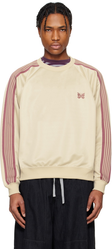 Photo: NEEDLES Off-White Track Crew Neck Sweatshirt