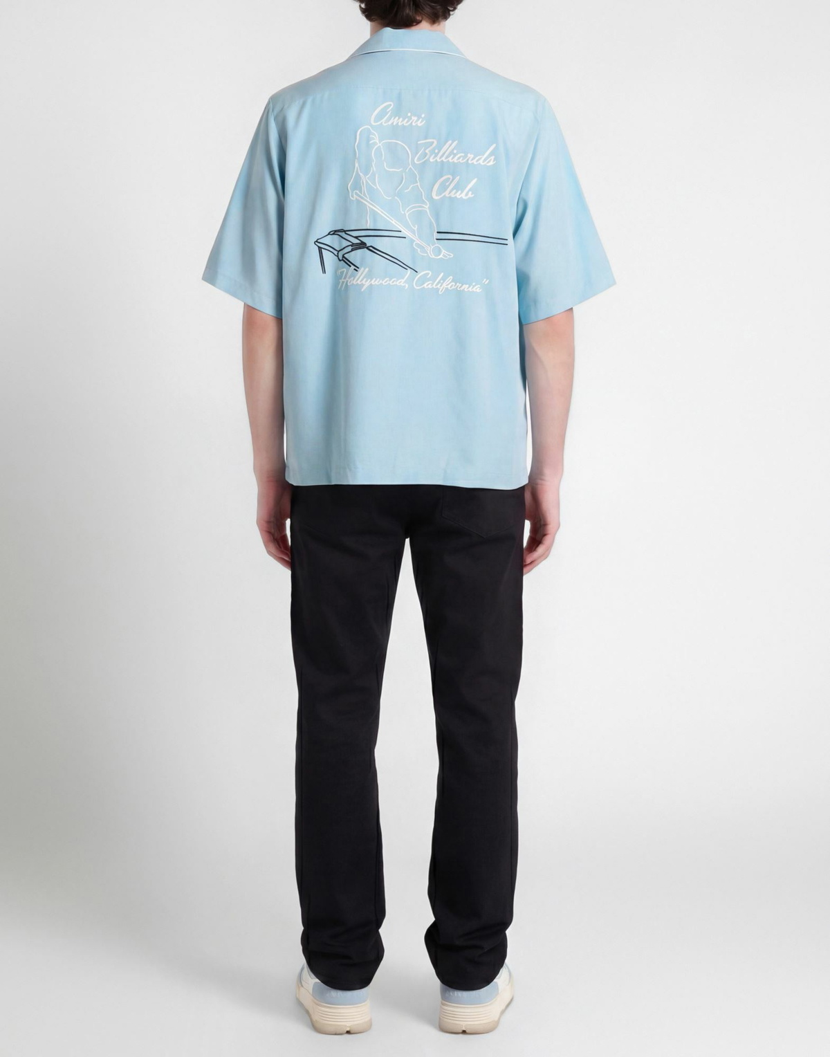 Amiri Mens Shirt Light in Blue