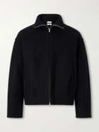 YOKE - Wool and Cashmere-Blend Felt Blouson Jacket - Black