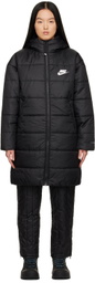 Nike Black Sportswear Therma-FIT Repel Parka