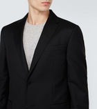 Zegna Wool and mohair canvas suit