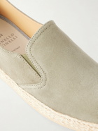 Brunello Cucinelli - Suede Espadrilles - Green