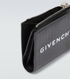 Givenchy - Logo embossed leather wallet