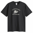 Nike Men's ACG Mystery Snail T-Shirt in Black