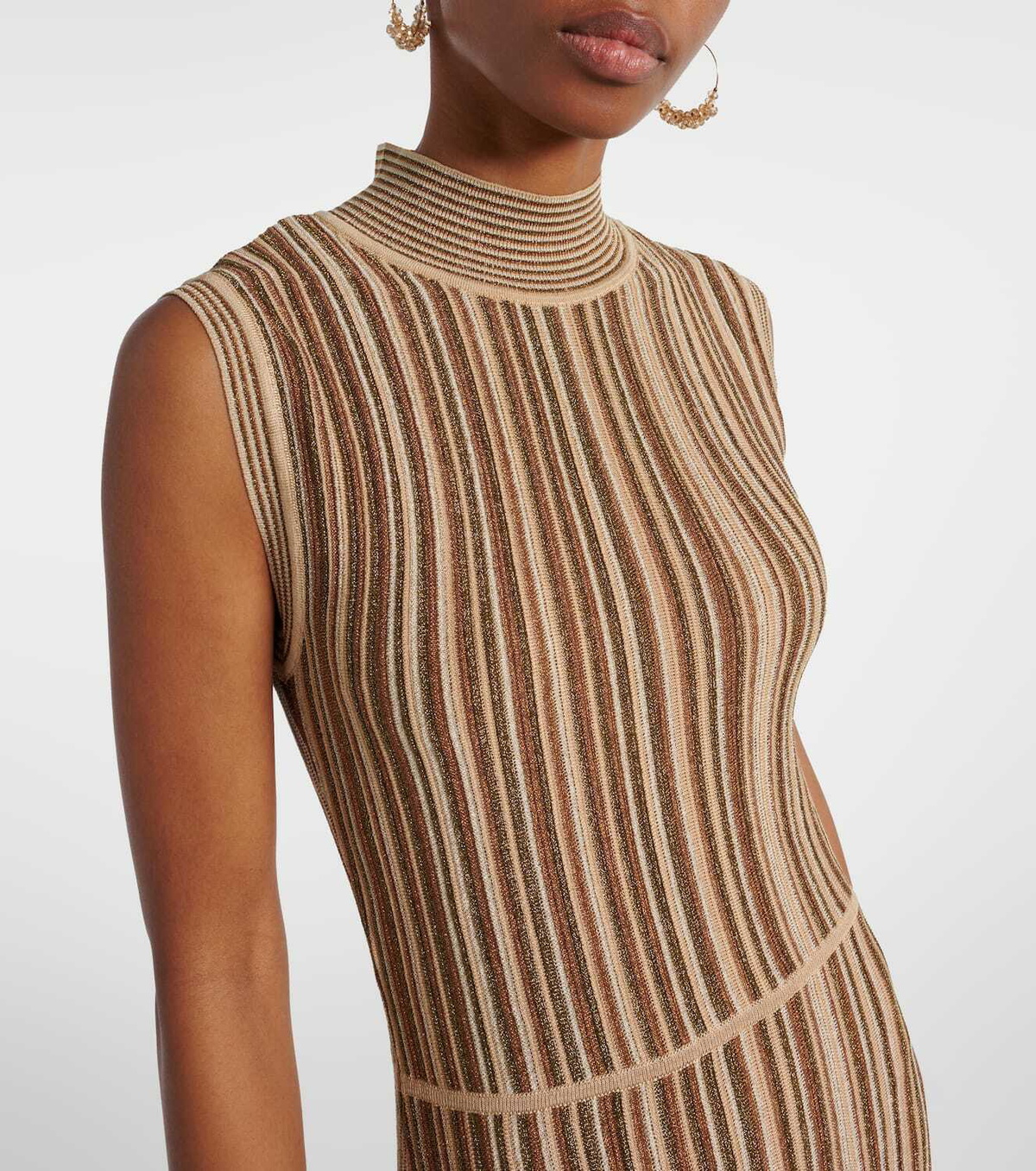 Veronica Beard Anna striped maxi dress