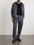 Moncler - Cotton Zip-Up Hoodie - Gray
