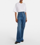 Bottega Veneta High-rise flared jeans