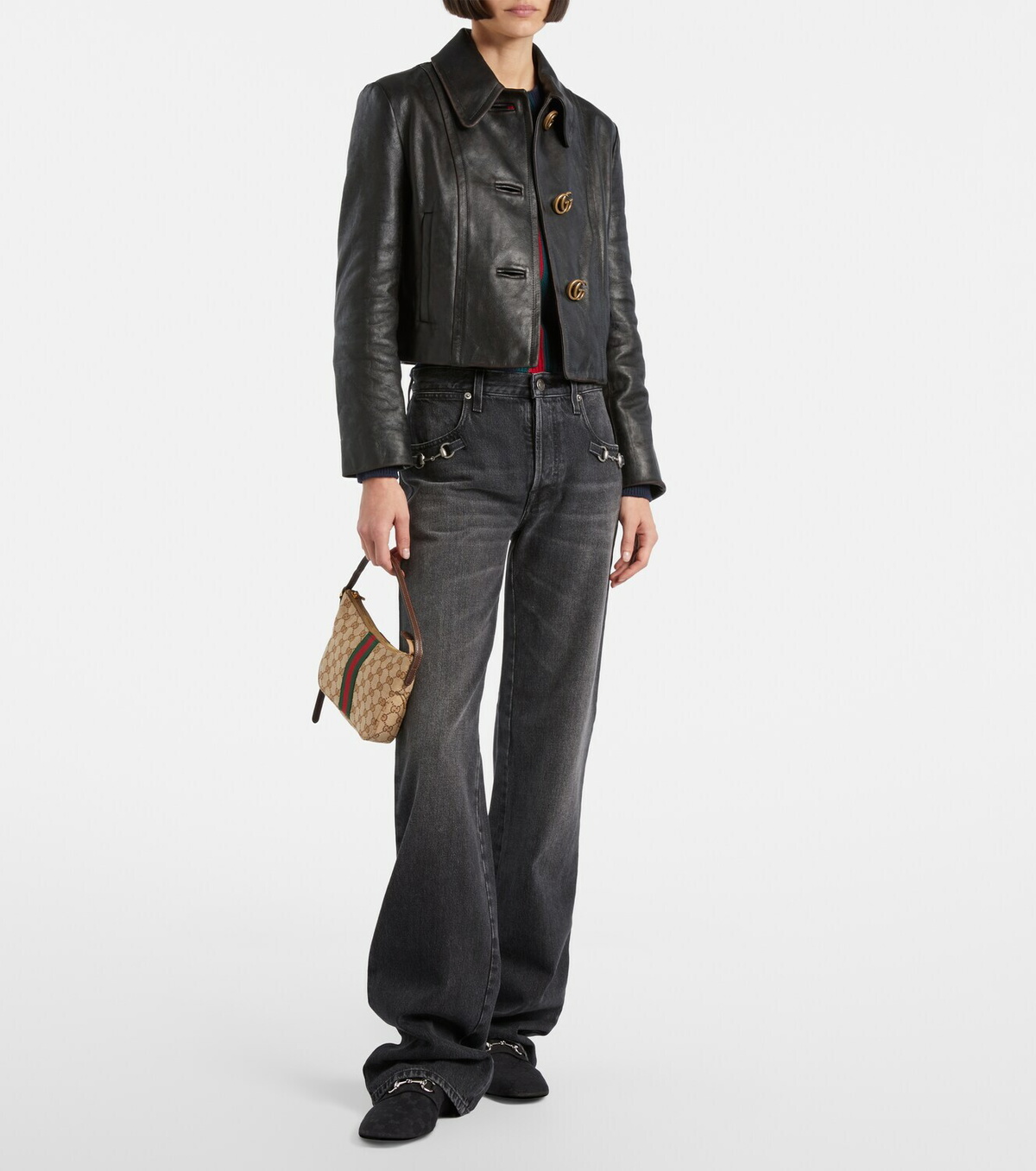 Gucci Lunetta GG Canvas Small crossbody bag