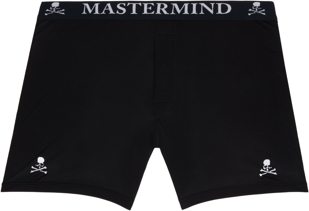 MASTERMIND WORLD Two-Pack Black Silk Boxers