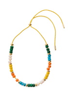 Eliou Pia Beaded Cord Necklace - Multicoloured 1 - One Size