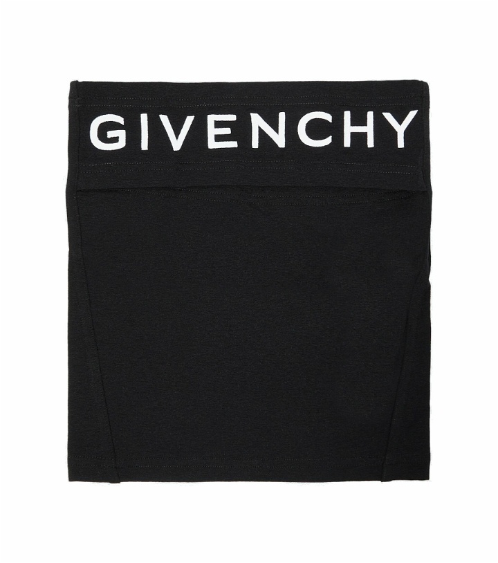 Photo: Givenchy - Logo jersey hood