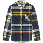 Portuguese Flannel Men's Wall Check Shirt in Multi