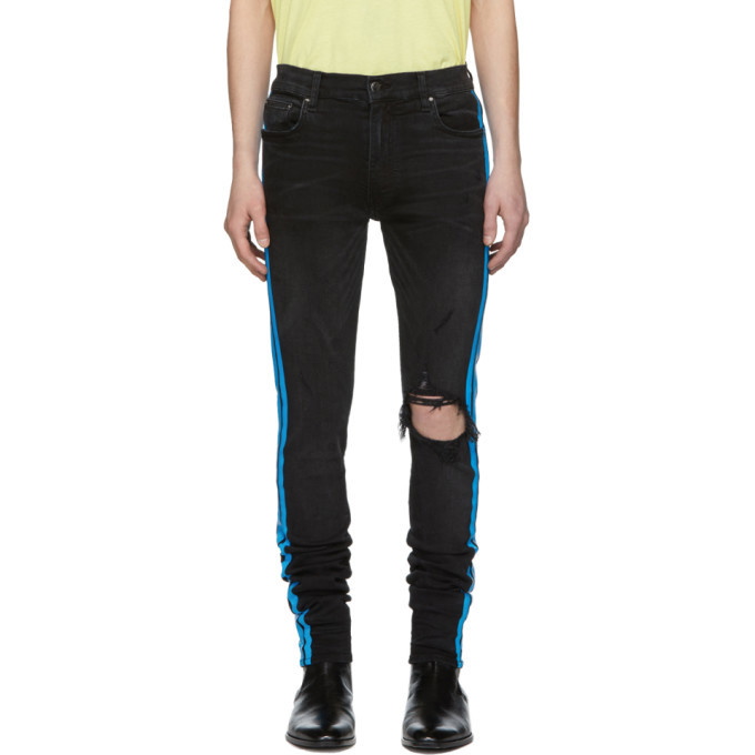 Photo: Amiri Black Broken Track Jeans