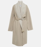 Loewe - Anagram jacquard wool coat