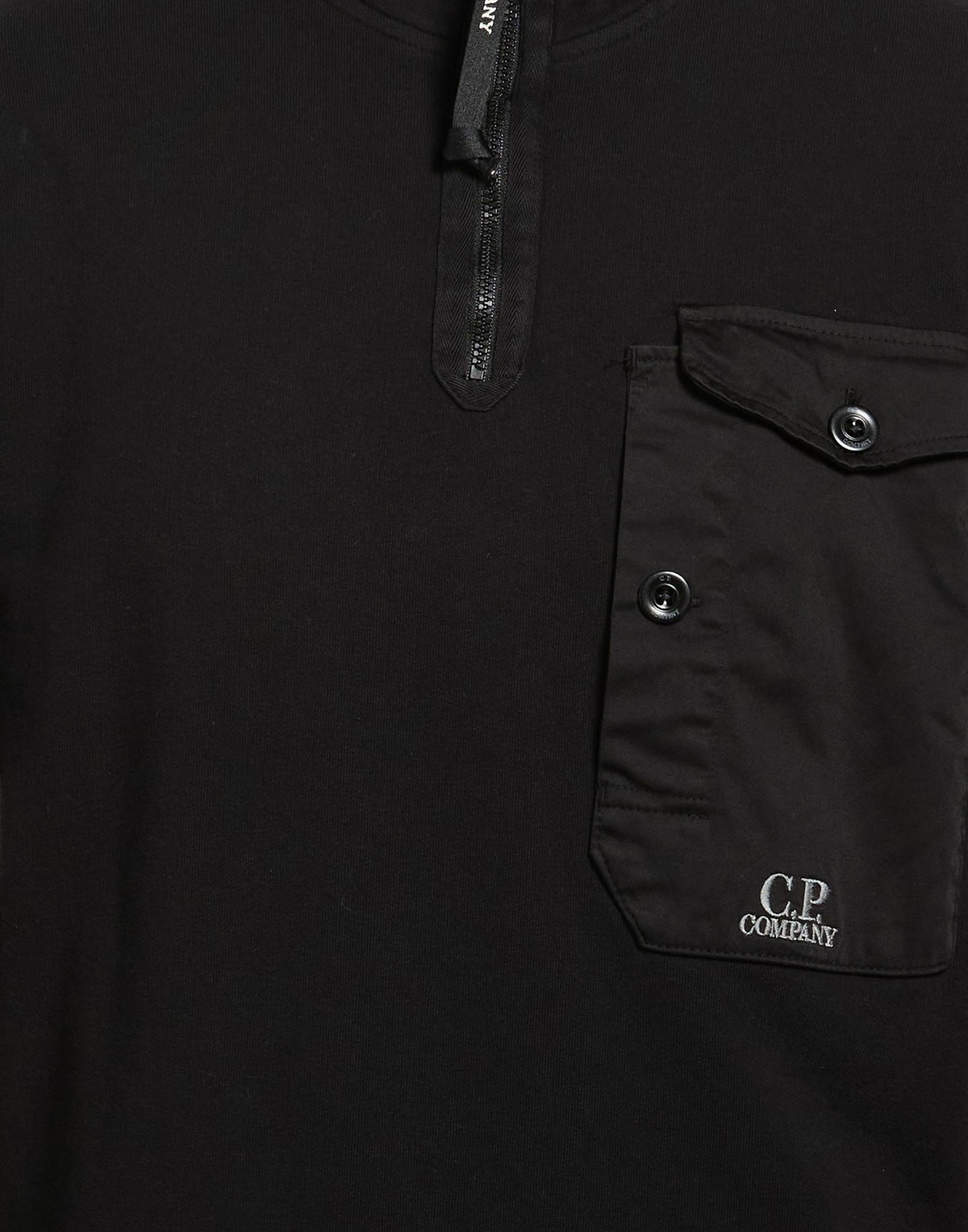 C. p. Company Mens Sweatshirt in Black
